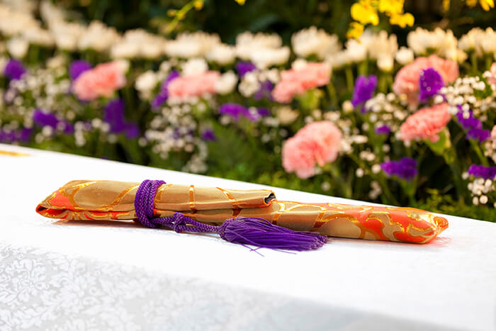 納棺のイメージ写真