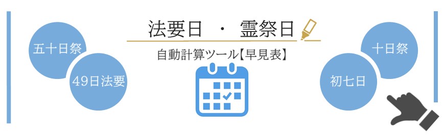 法要・霊祭計算